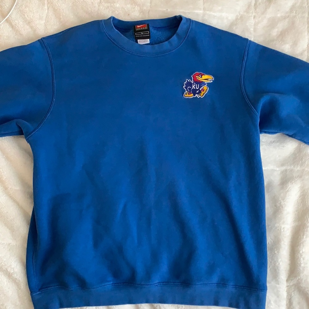 KU crewneck!!